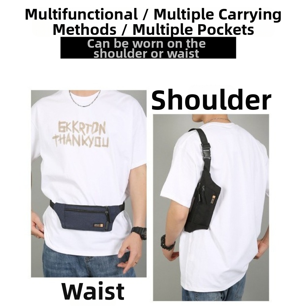 Running Belt - Nowa męska saszetka biodrowa z tkaniny