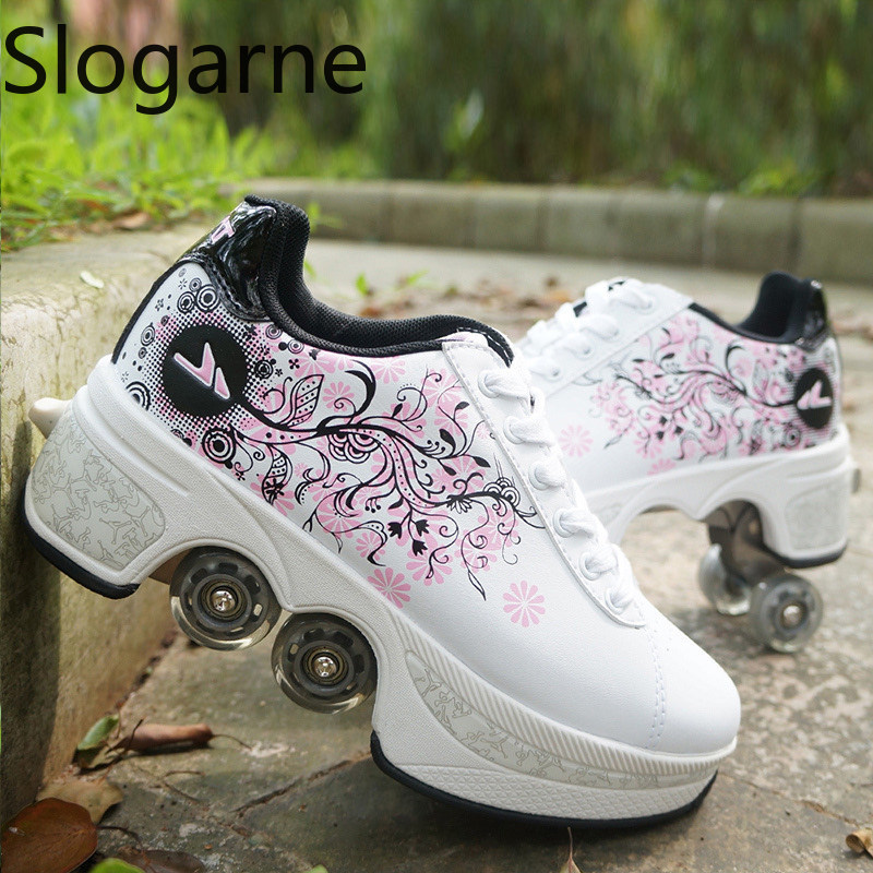 Running Shoes Women - Damskie rolki z możliwością transformacji na