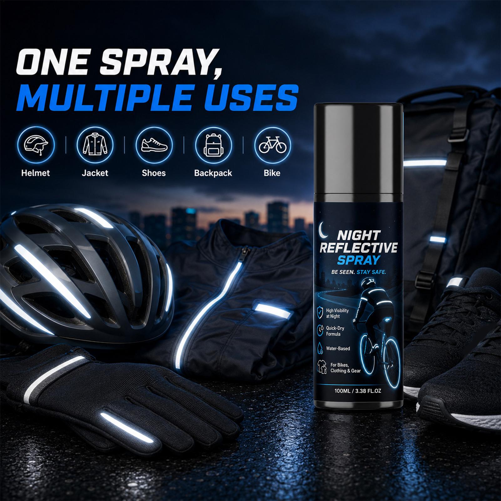 100 ml – noćny, odblaskowy spr – Running Visibility Gear recenzja i cena