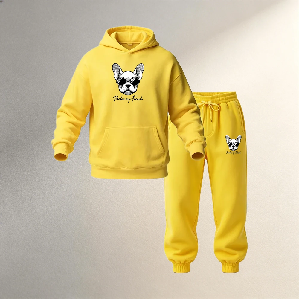 Męskie zestawy ubrań: bluzy z  – Joggers Pants recenzja i cena