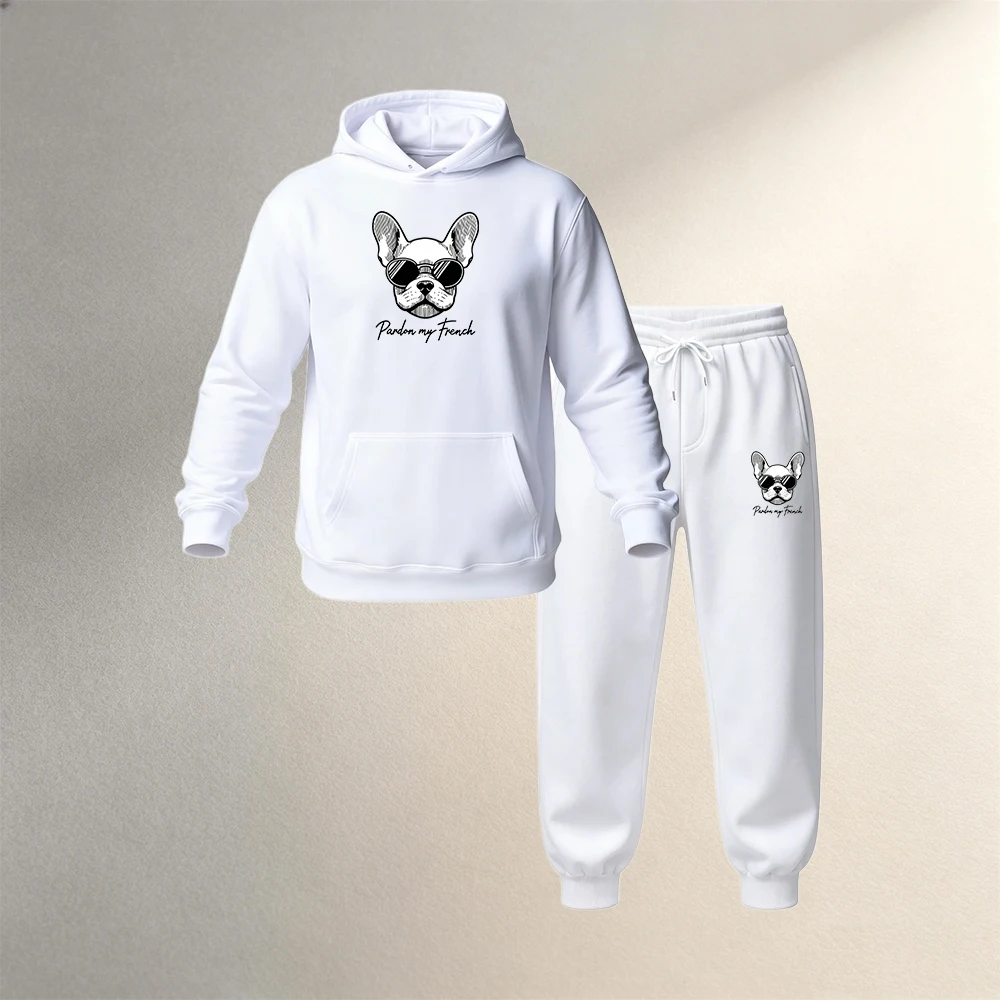 Męskie zestawy ubrań: bluzy z  – Joggers Pants recenzja i cena