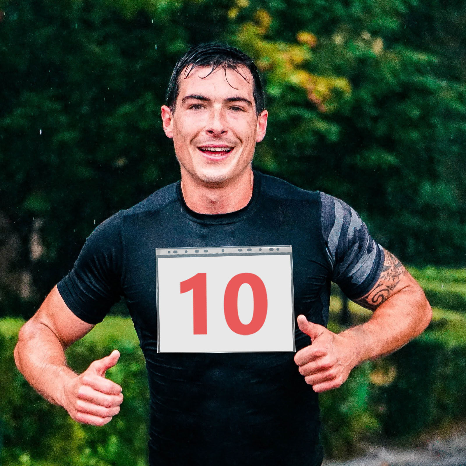 100 sztuk przezroczystych uchw – Race Bib recenzja i cena
