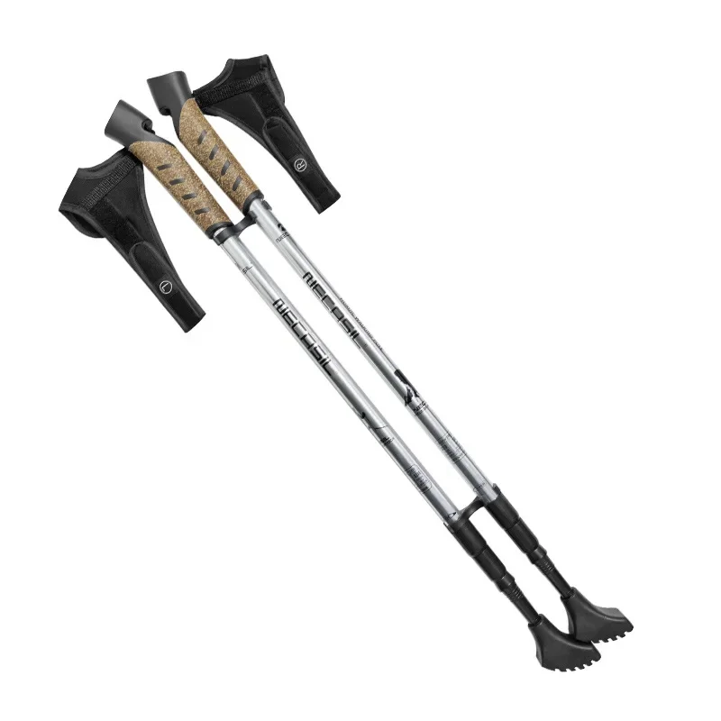 2 sztuki teleskopowych kijków  – Trekking Pole Carbon recenzja i cena