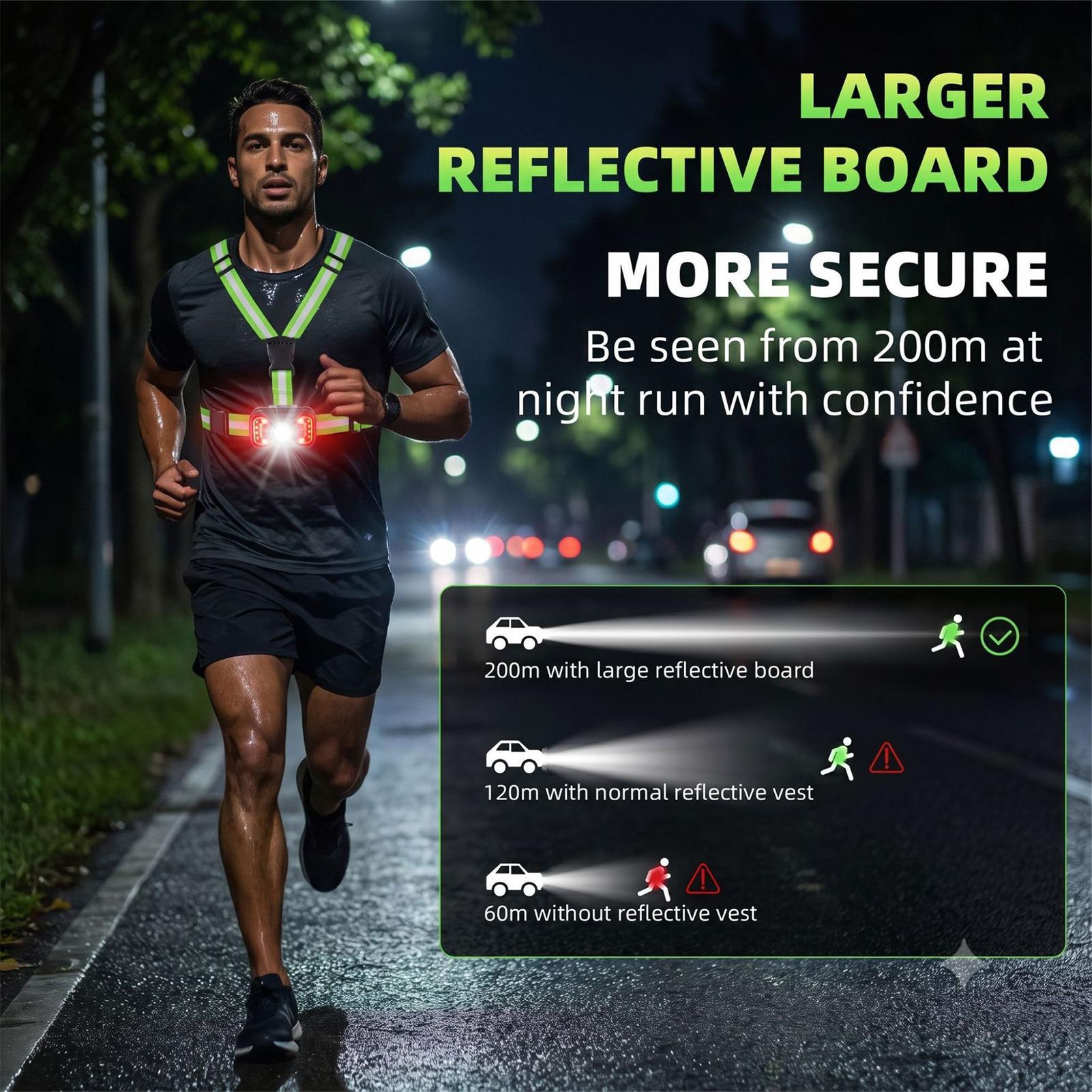 Odblaskowa kamizelka do biegan – Running Visibility Gear recenzja i cena