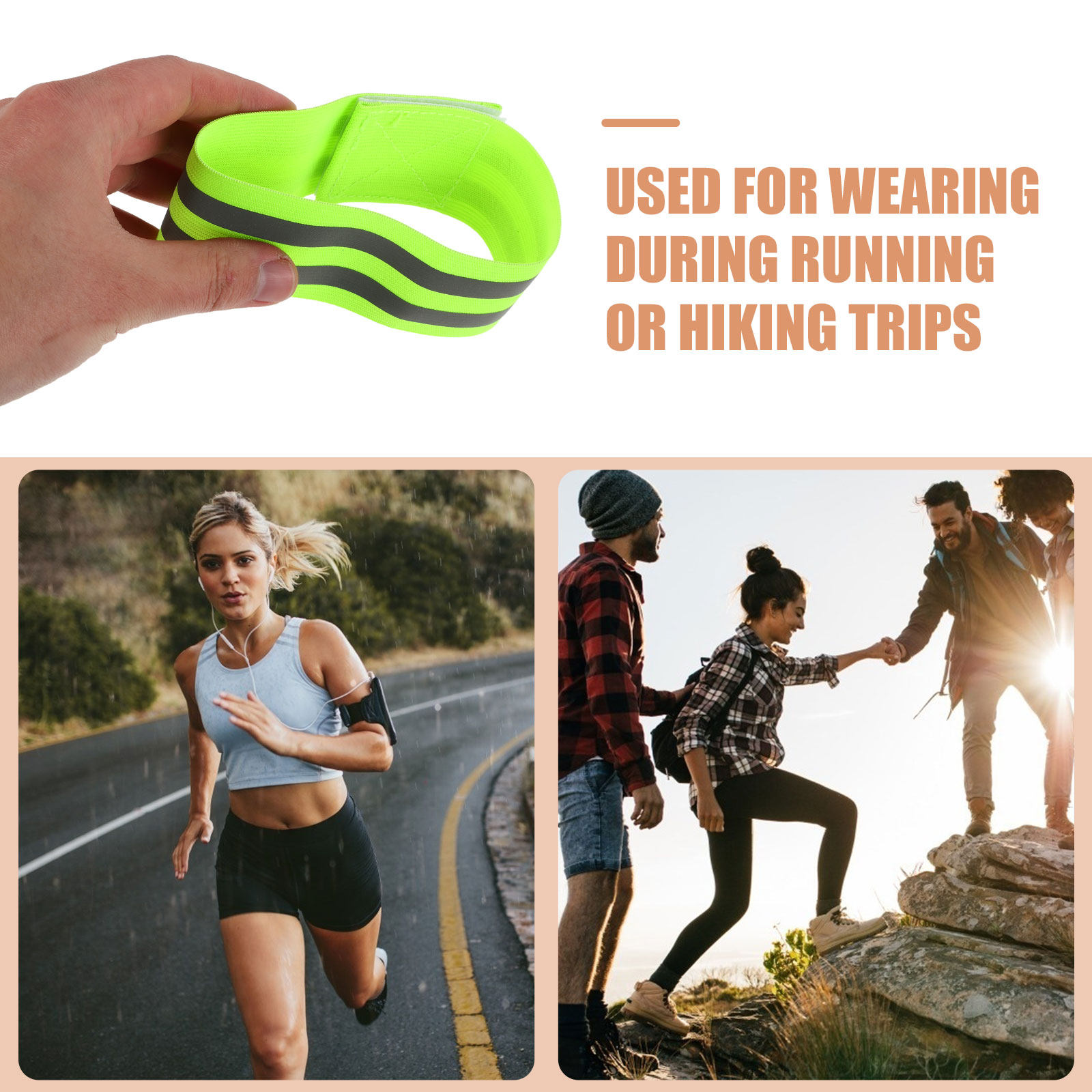 10 sztuk – elastyczna opaska o – Running Visibility Gear recenzja i cena