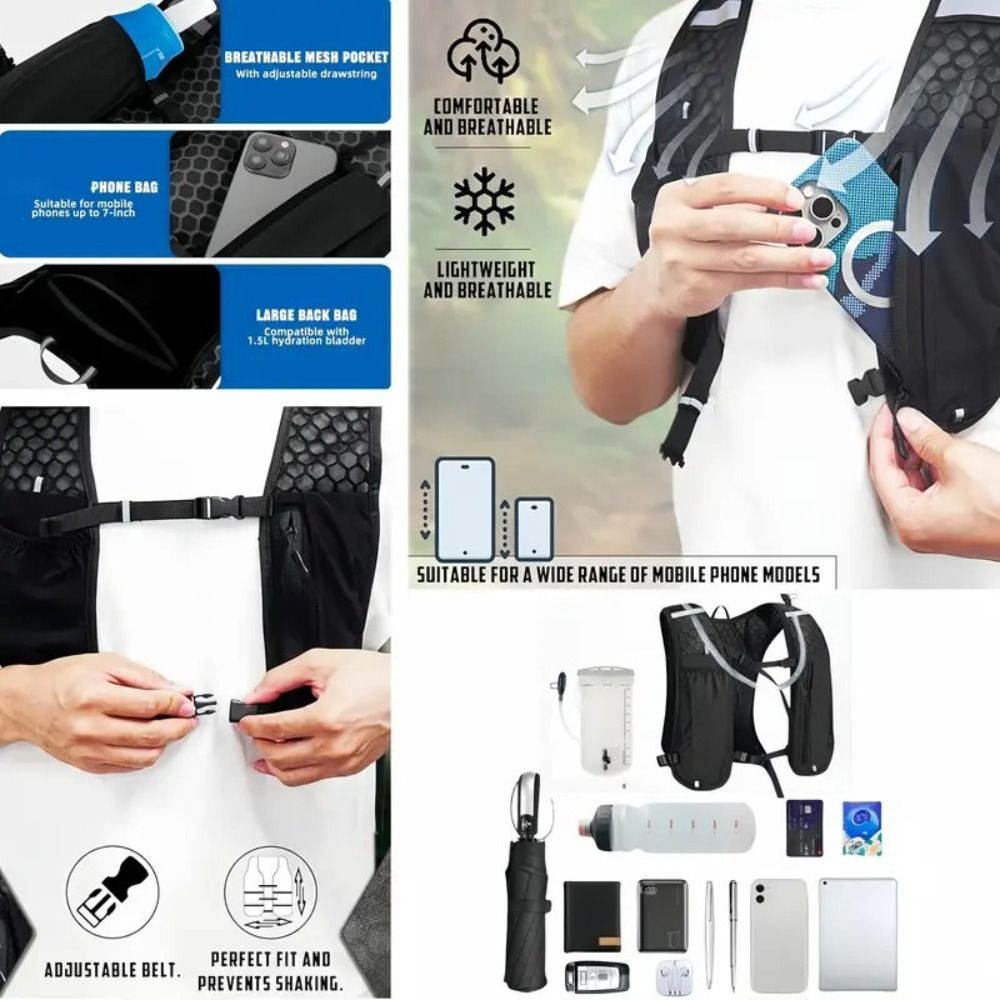 Wodoodporna, odblaskowa kamize – Hydration Vest recenzja i cena